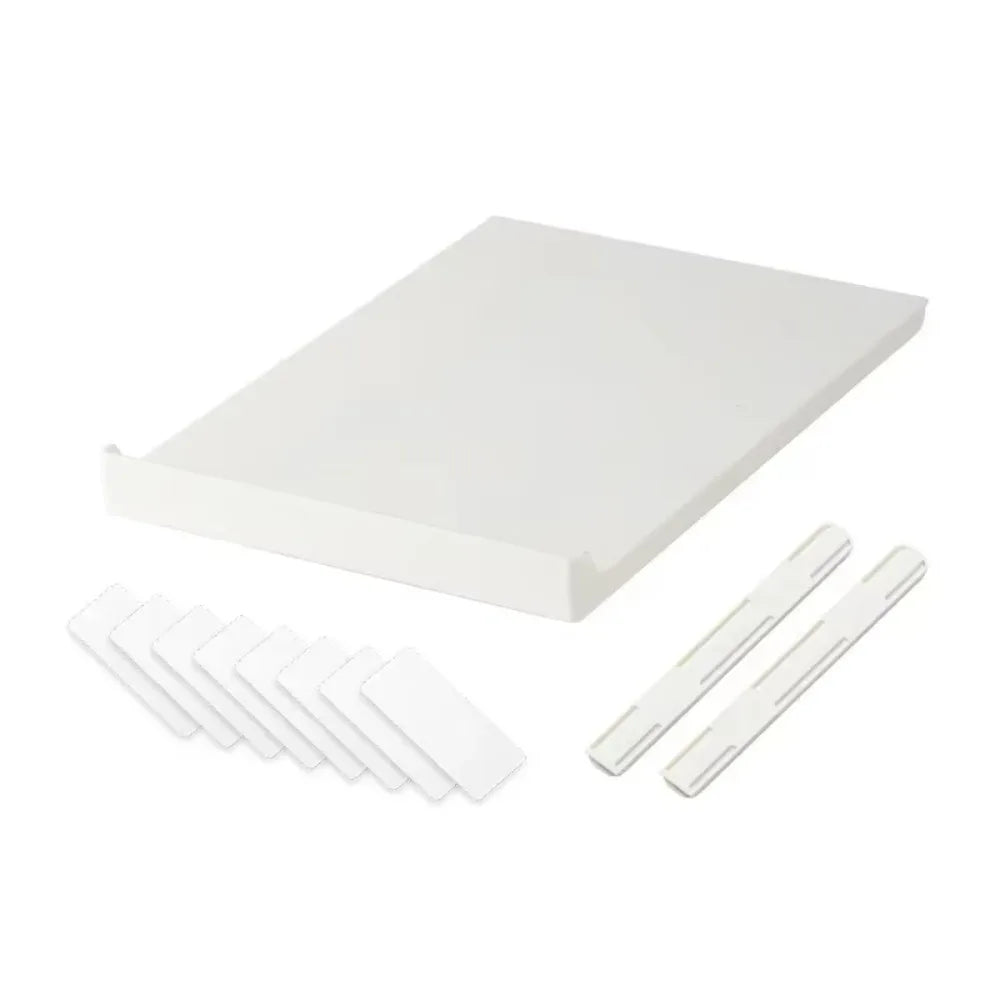 New Pull Out Cabinet Drawer Organizer Slide Out Space Saving Storage Shelves Plastic Storage Rack