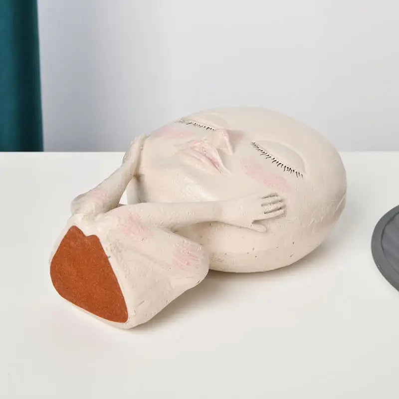 1 Girl Face Vase, Creative Home Decoration, Balcony Living Room Decoration Ornaments, Christmas Gifts, Thanksgiving Gifts