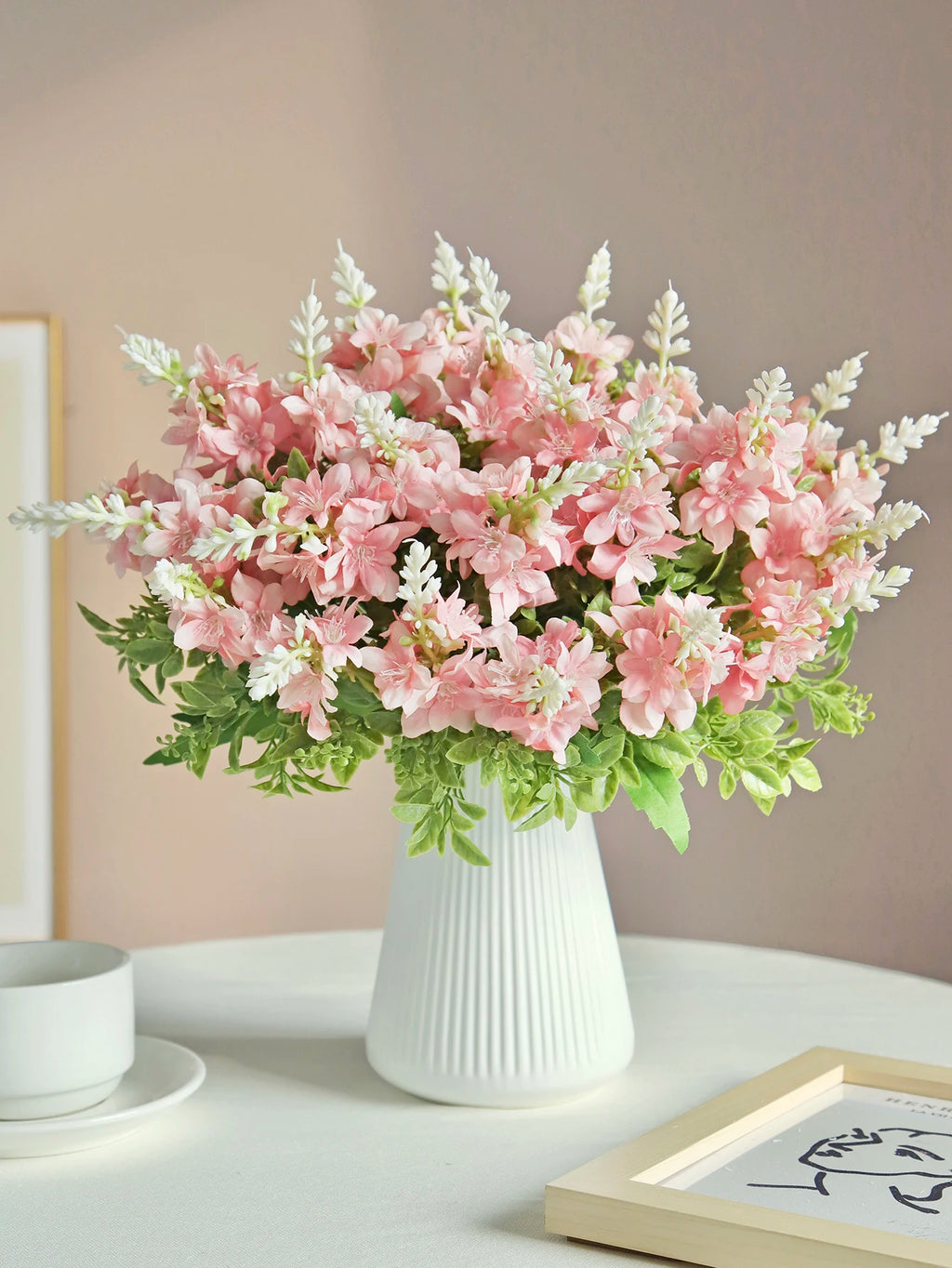 Silk Yucca Gloriosa Artificial Flowers Wedding Home Christmas Decorations Wreath Bridal Bouquet Table Simple Dainty Arrangements