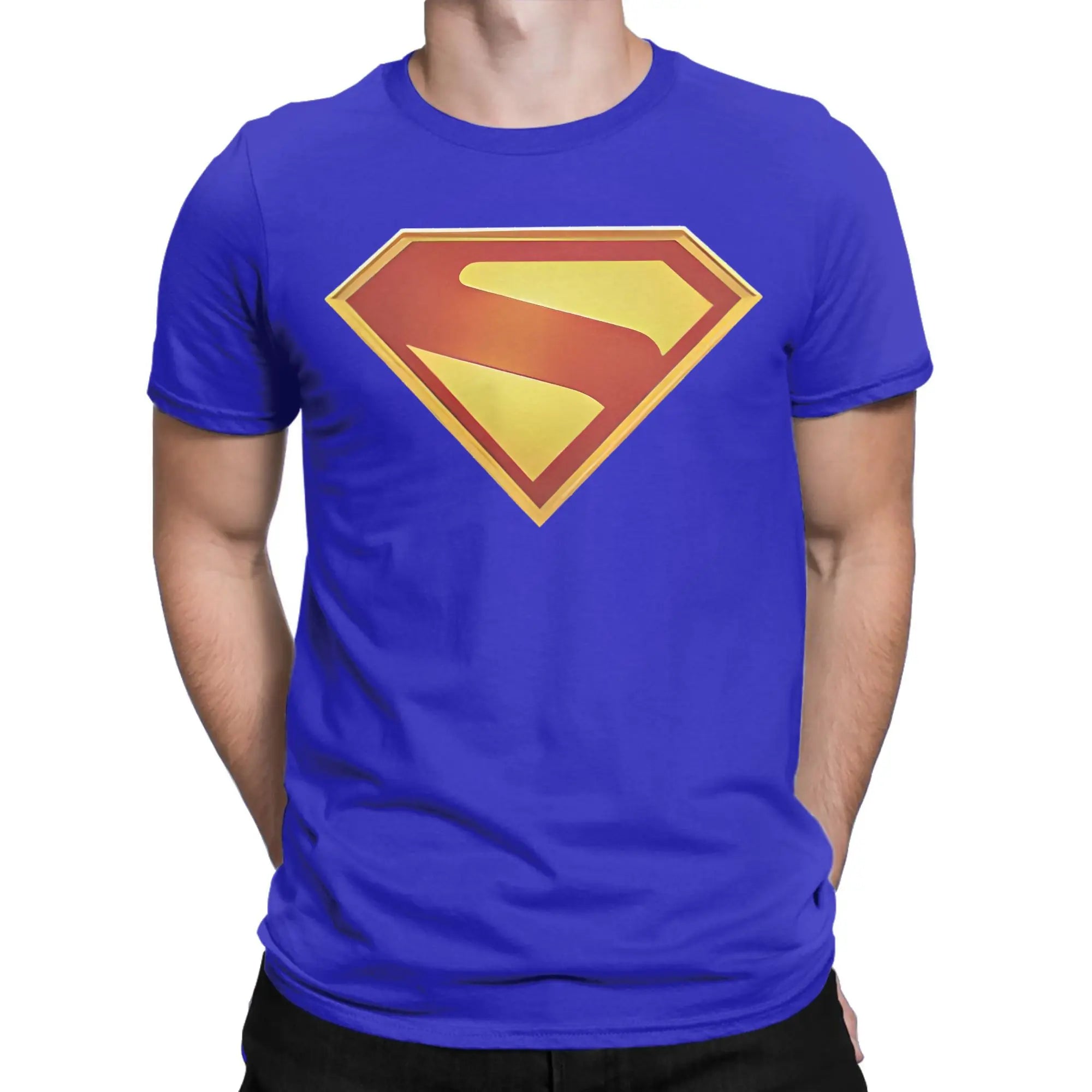 Men Women's Supermans Movie T Shirts Cotton Clothes Vintage Hero Man Short Sleeve Crew Neck Tee Shirt Gift Idea T-Shirt