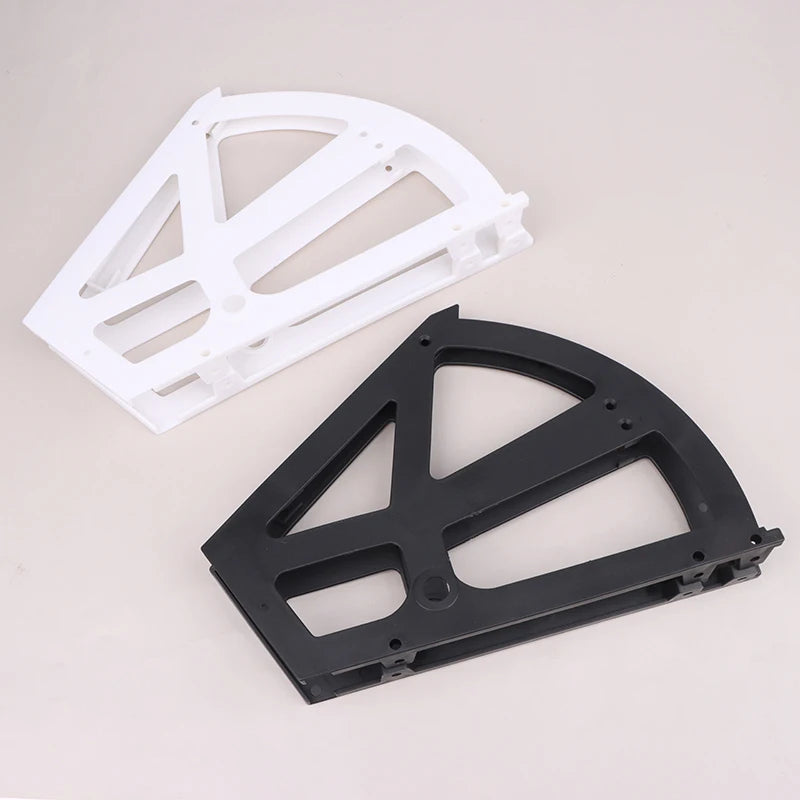 Plastic Hinge For Shoes Rack Drawer Storage Shelf Turn Over Furniture Kitchen Hardware Fitting Shoe Cabinet Hinges Accessories