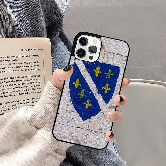Bosnia and Herzegovina Flag Mobile Case For iPhone 17 Air 16 15 12 Pro Max 13 11 14 Pro Max Max SE2020 Plus Phone Cover