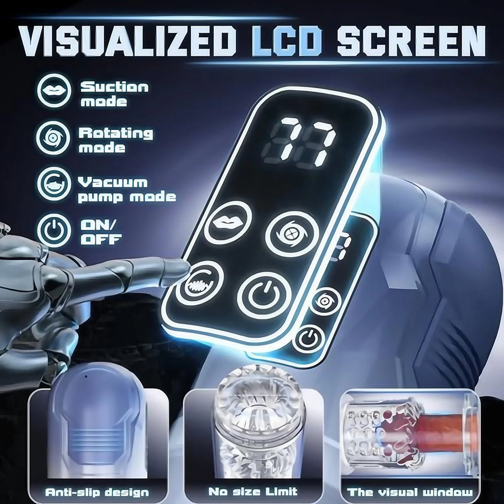 Telescopic Automatic Male Masturbator Masturbation Cup Blowjob Machine Sucking Pocket Pussy Vacuum Penis Pump Sex Toys for Men