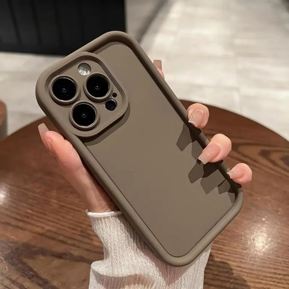 Luxury Candy Color Silicone Case For iPhone 11 13 12 14 15 16 17 Pro Max 15 Pro XS XR XS Max 7 8 PLUS 16E SE Shockproof Cover
