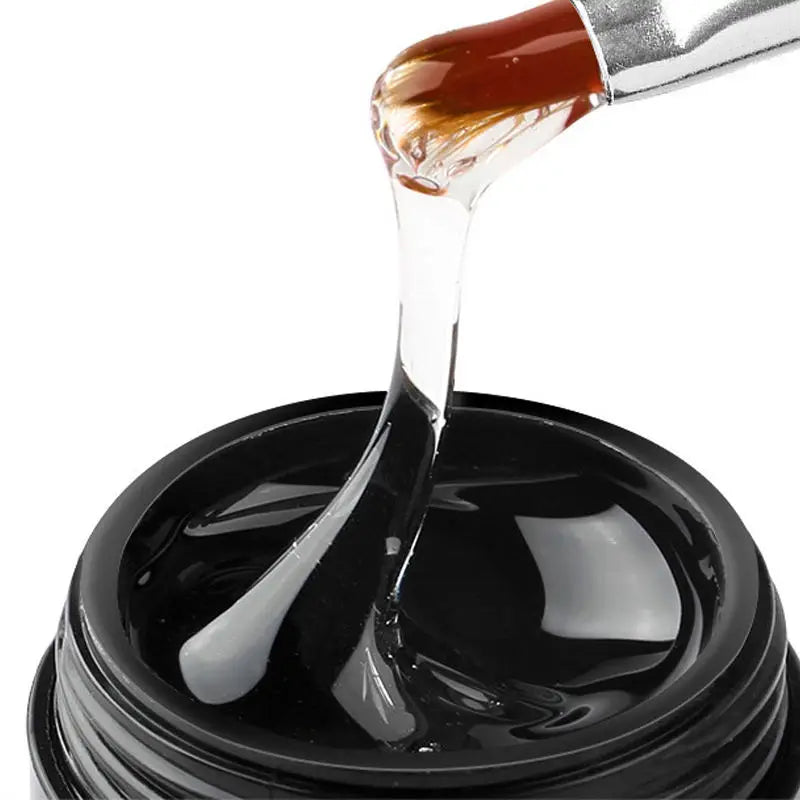 Jillnails 50g Self Leveling Medium Gel 50ml Milky Pink  White Gel Builder for Nails Extension Nail Building