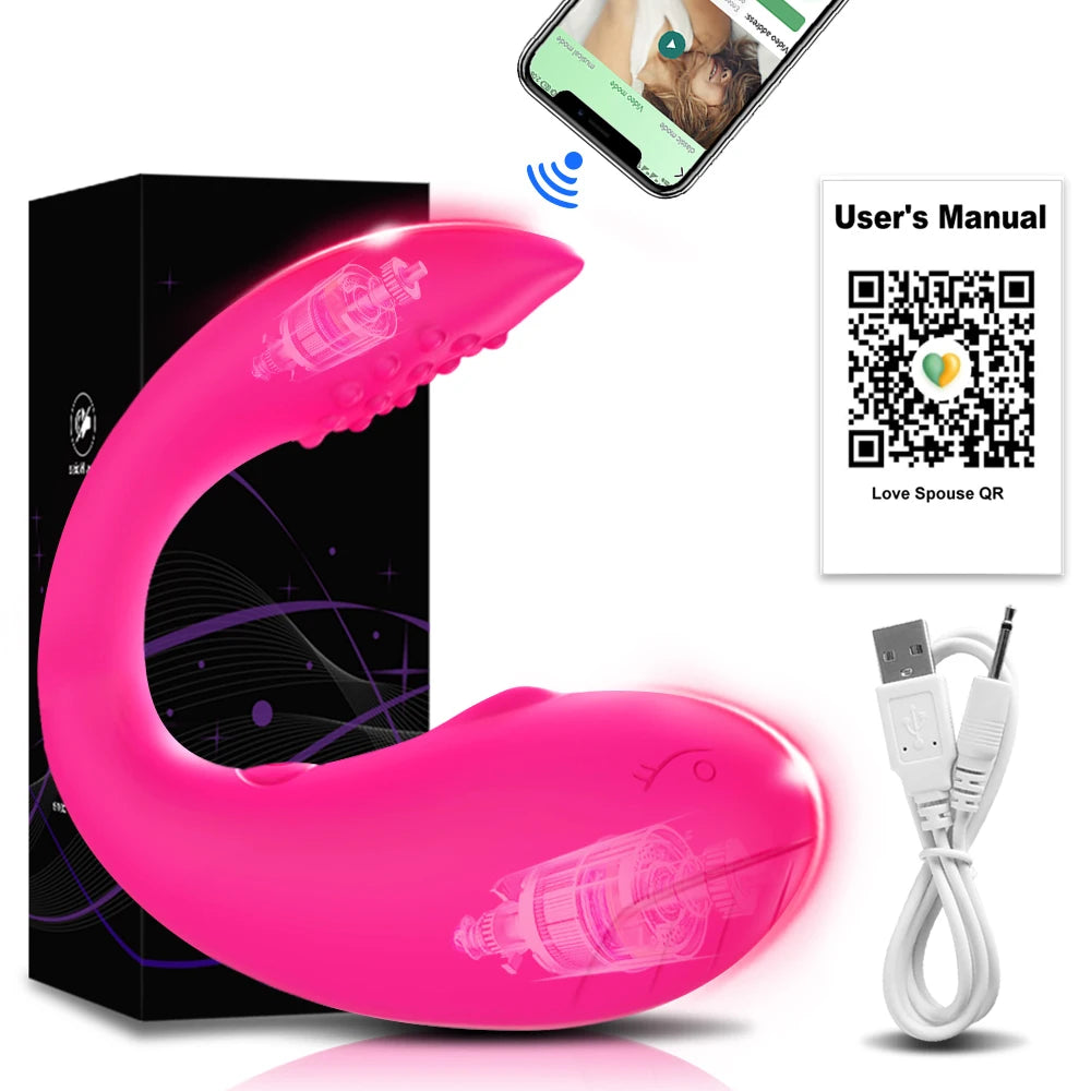 Wireless Bluetooth G Spot Vibrator Women Clitoris Stimulator Female Wearable Panties Vibrator Love Egg Adult Vibrating Sex Toys