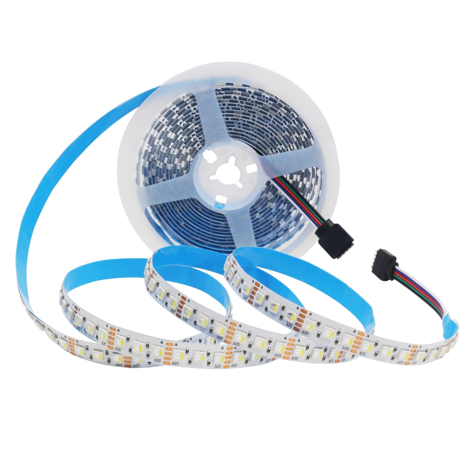 RGBW RGBWW LED Strip DC 12V 24V 4 Colors In 1 Chip SMD 5050 60 108 120 Leds/M Flexible Ribbon Tape Rope Light