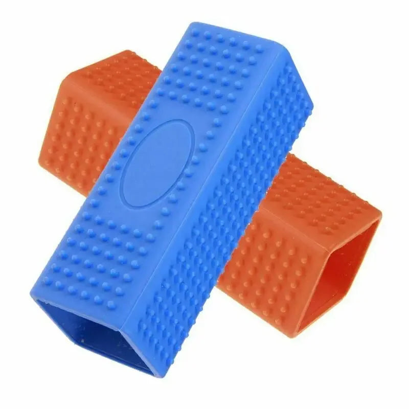 1PCS Pet Hair Removal Brush Dog Cat Hair Removal Effective Pet Hair Silicone Hollow Rubber Cleaning Brush