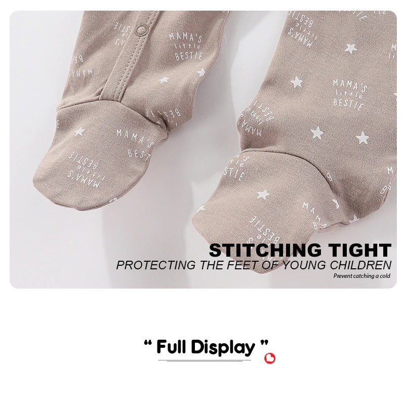 3PCS/Set Autumn Unisex Baby Rompers Cotton Soft Newborn Boy Girl Jumpsuit 2023 Infant Winter Onesies Clothes