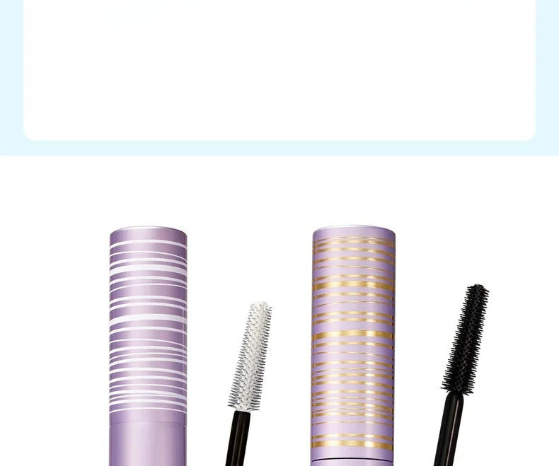 Tubular mascara waterproof, sweat-proof, non-smudge, long and curly eyeliner liquid combination set