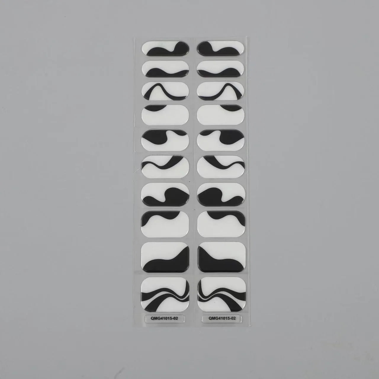 Semi-Cured Gel Nail Stickers Art Nail Decor Long-Lasting Solid Color Nail Strips UV Lamp Cured Manicure Gel Decal