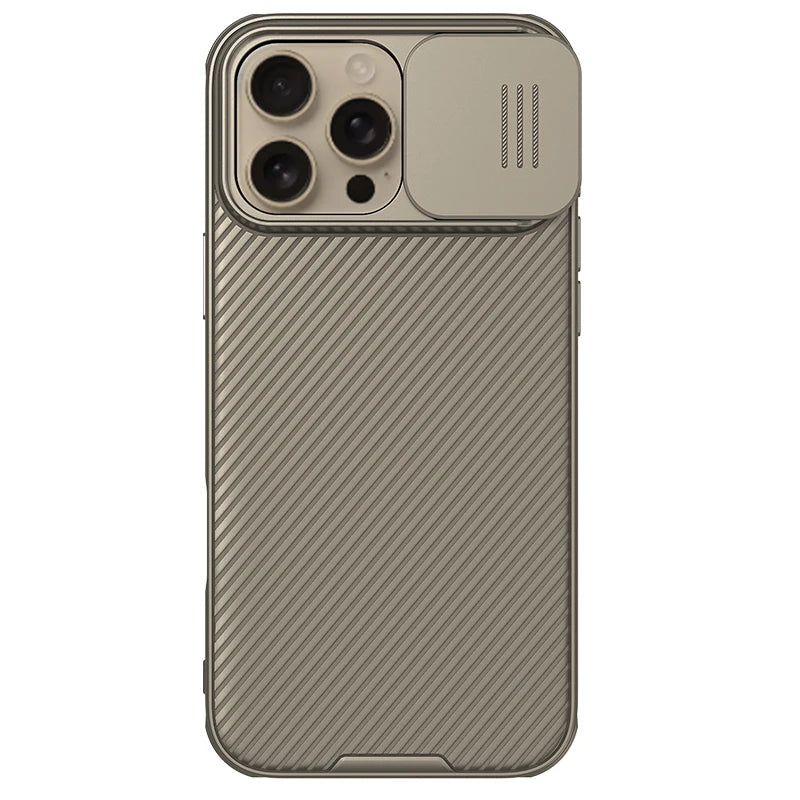 Nillkin Case for  iPhone 16 Pro Max / 16 Pro / 16 Plus / 16 CamShield Pro Phone Case, PC+TPU with Sliding Camera Cover
