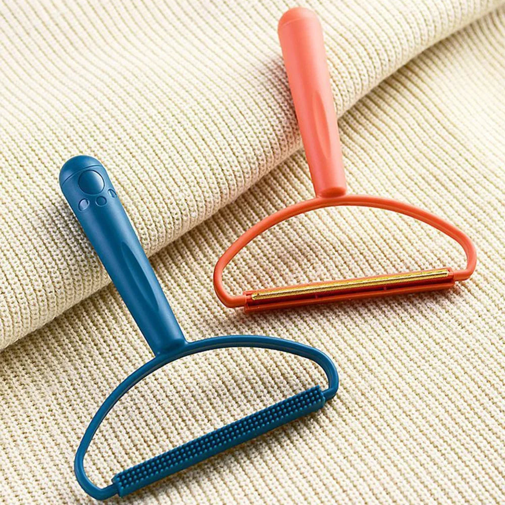 1-50Pcs Clothes Hair Scraper Pet Manual Lint Removal Coat Clothes Double Sided Hair Removal Shaver Brush Tool for Carpet Wool
