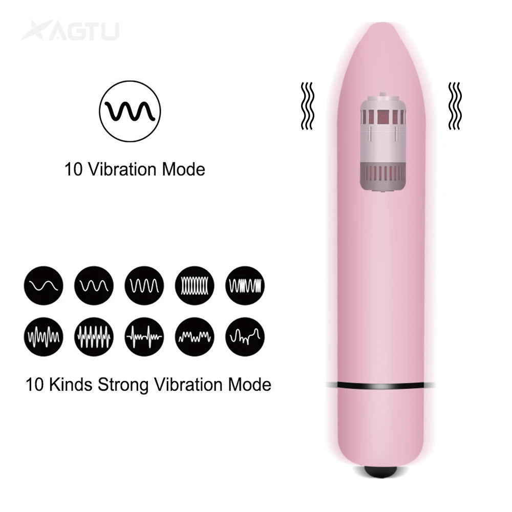 Mini Bullet Vibrator for Women Masturbation G Spot Clitoris Anal Vibration Stimulator for Women Massager Adult Sex Toys