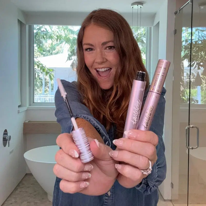 Tubular mascara waterproof, sweat-proof, non-smudge, long and curly eyeliner liquid combination set