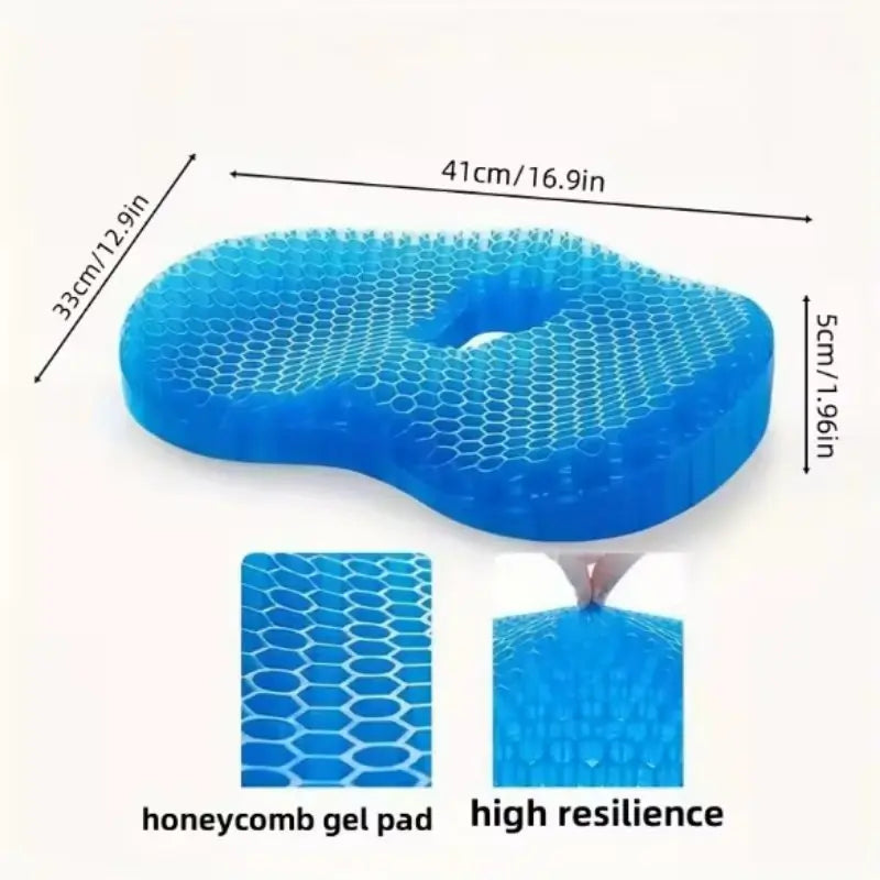 seat cushion ice pad seats home Honeycomb gel cushion chair thickened home commuter office long-sitting silicone summer