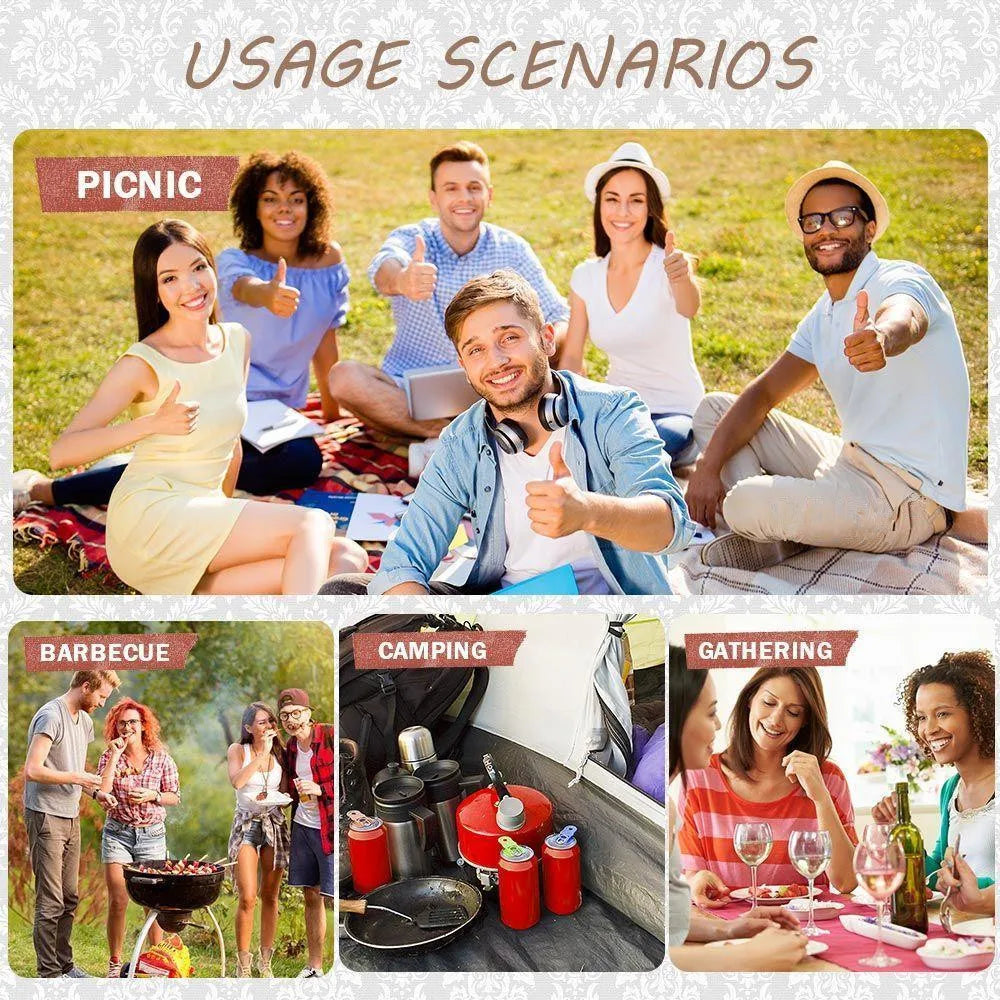 Simple Portable Bottle Opener Reusable Easy Can Opener Sealed Drink Beer Cola Opener Lid Remover Kitchen Supplies Camping Tools