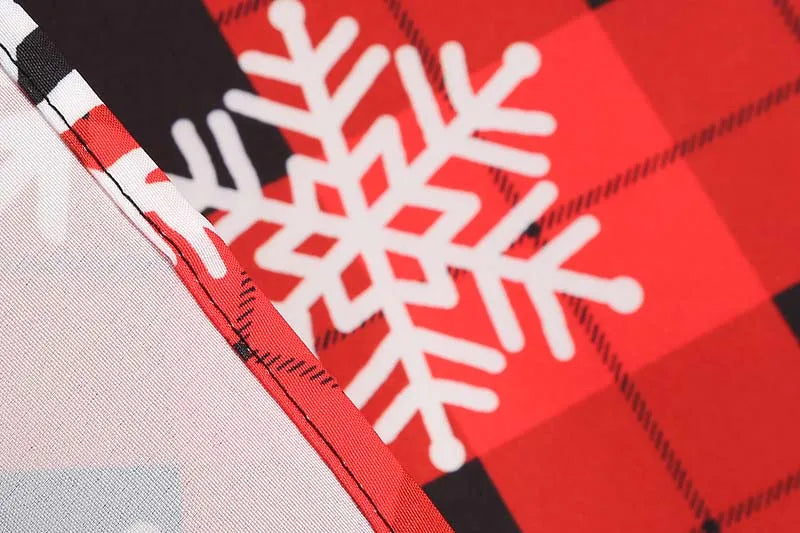 Christmas Dress Women Vintage 50s Lace Sleeveless Print Party A Line Santa Claus Sundress Runway Midi Pinup Flare Dresses