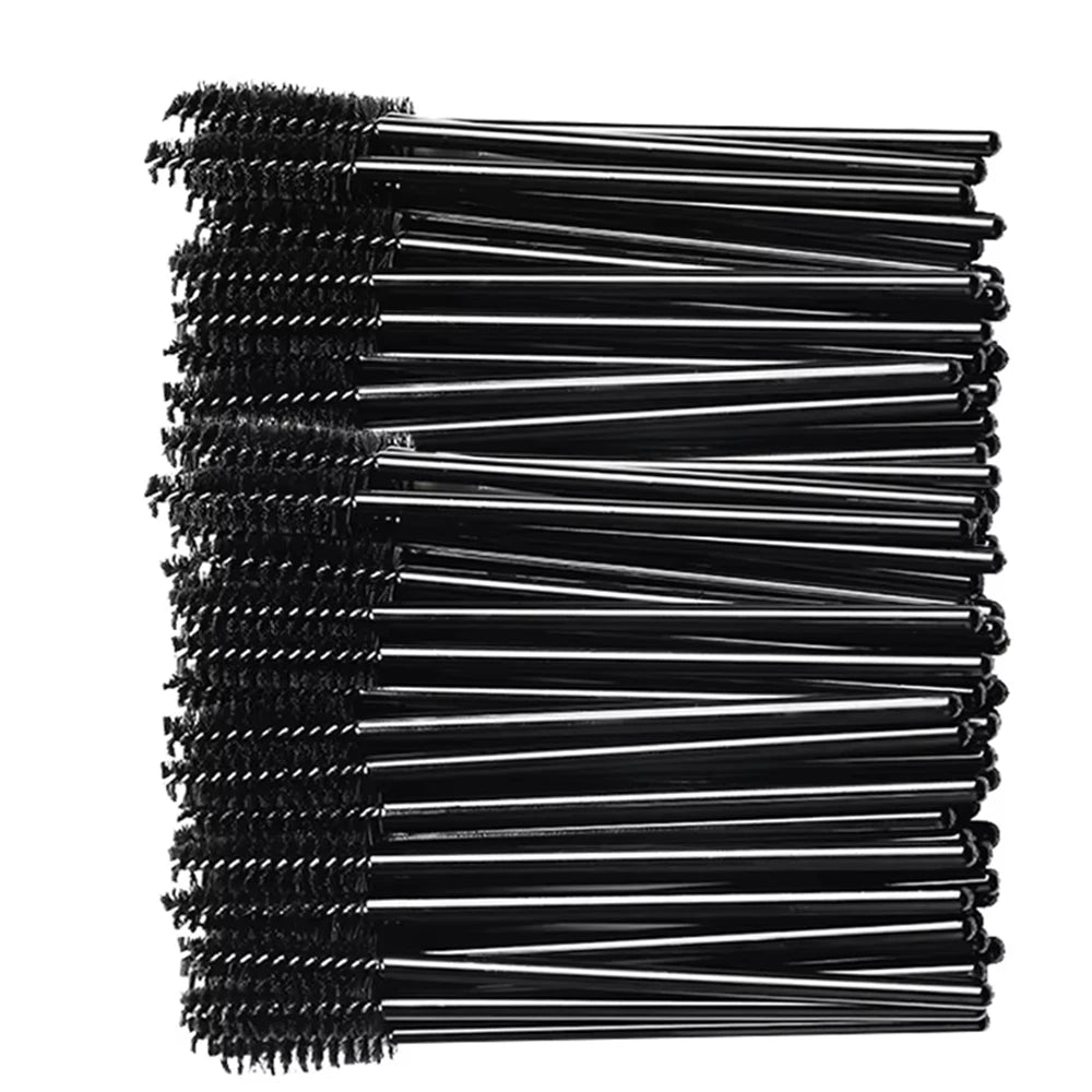 500/1000PCS Eyelashes Brushes Set Wholesaler Disposable Lash Mascara Brush Lashes Extension Eyebrow Wands Applicator Makeup Tool