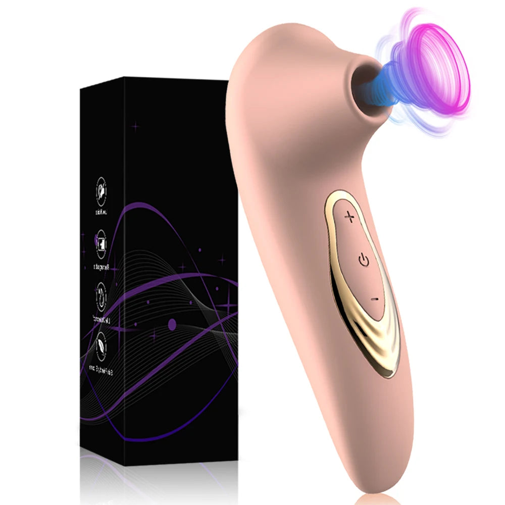 Powerful Clitoris Sucker Vibrator for Women Sucking Clitoral Nipple Stimulator Female Oral Vacuum Vibrating Adults Sex Toys
