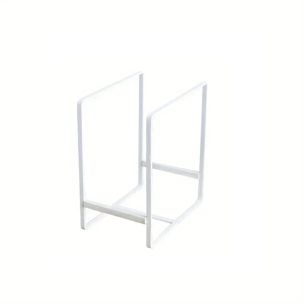 Stainless Steel Accessory Kitchen Cabinet and Storage Shelf Vertical Cookings Utensil Holder Organizer for Plates Bowls Cups