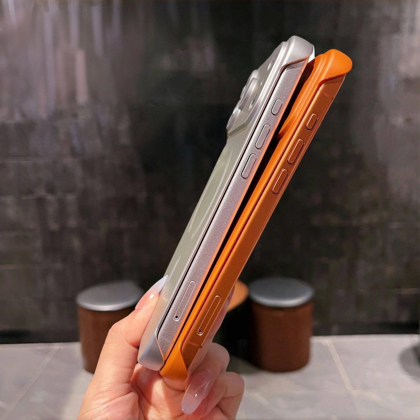 Ultra Thin PC Magsafe Case for iPhone 17 11 12 13 14 15 16 Pro Max Plus iPhone Air Frameless Shockproof Camera Protector Cover