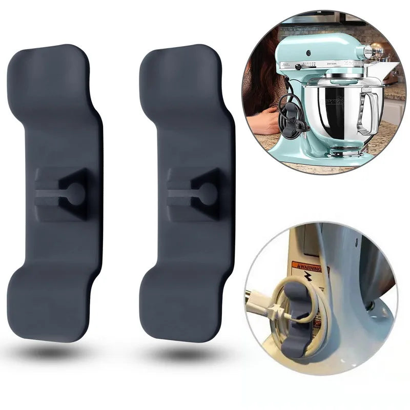 1/5/10pcs Cord Winder Cable Management Clip Cable Holder Keeper Organizer For Air Fryer Coffee Machine Kitchen Appliances