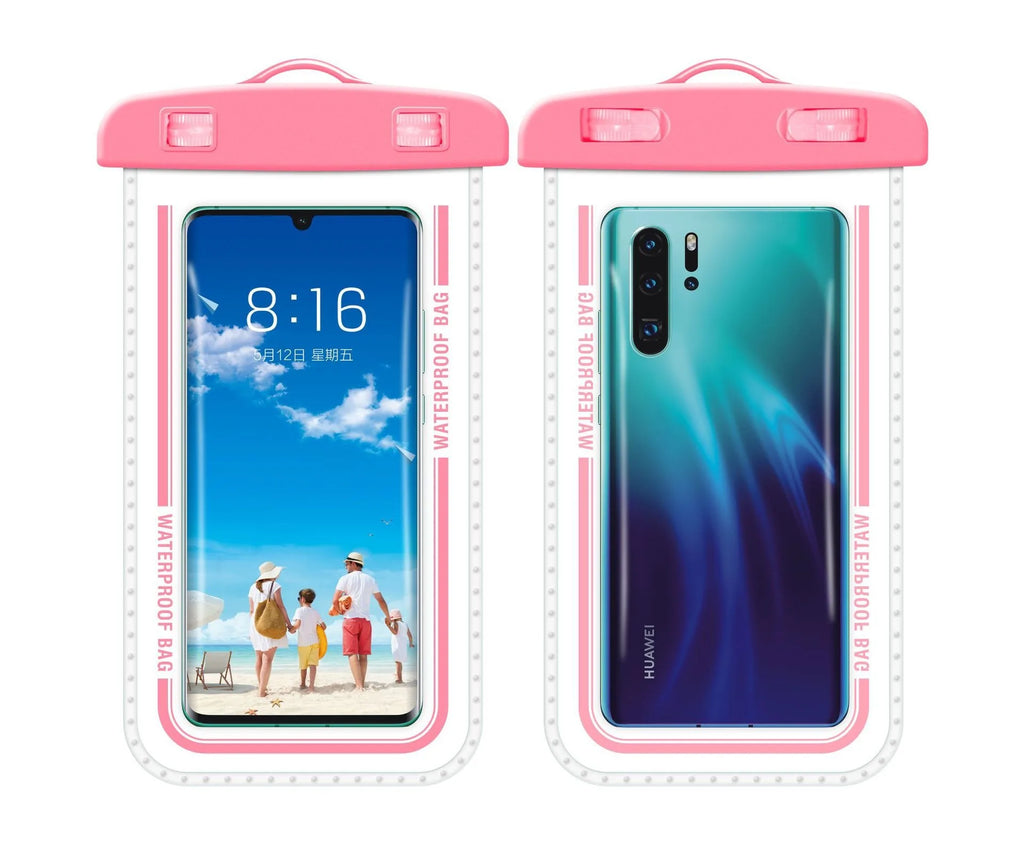 IPX8 30m Waterproof Phone Bag Pouch Case For Apple iPhone Xiaomi Samsung Swimming Diving Clear Armband Touchable Lanyard
