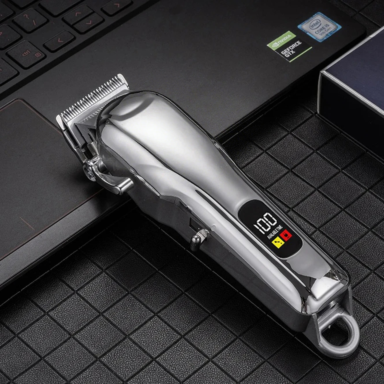 Professional Pet Grooming Cordless Clipper Low Noise Electric Hair Trimmer for Dogs and Cats