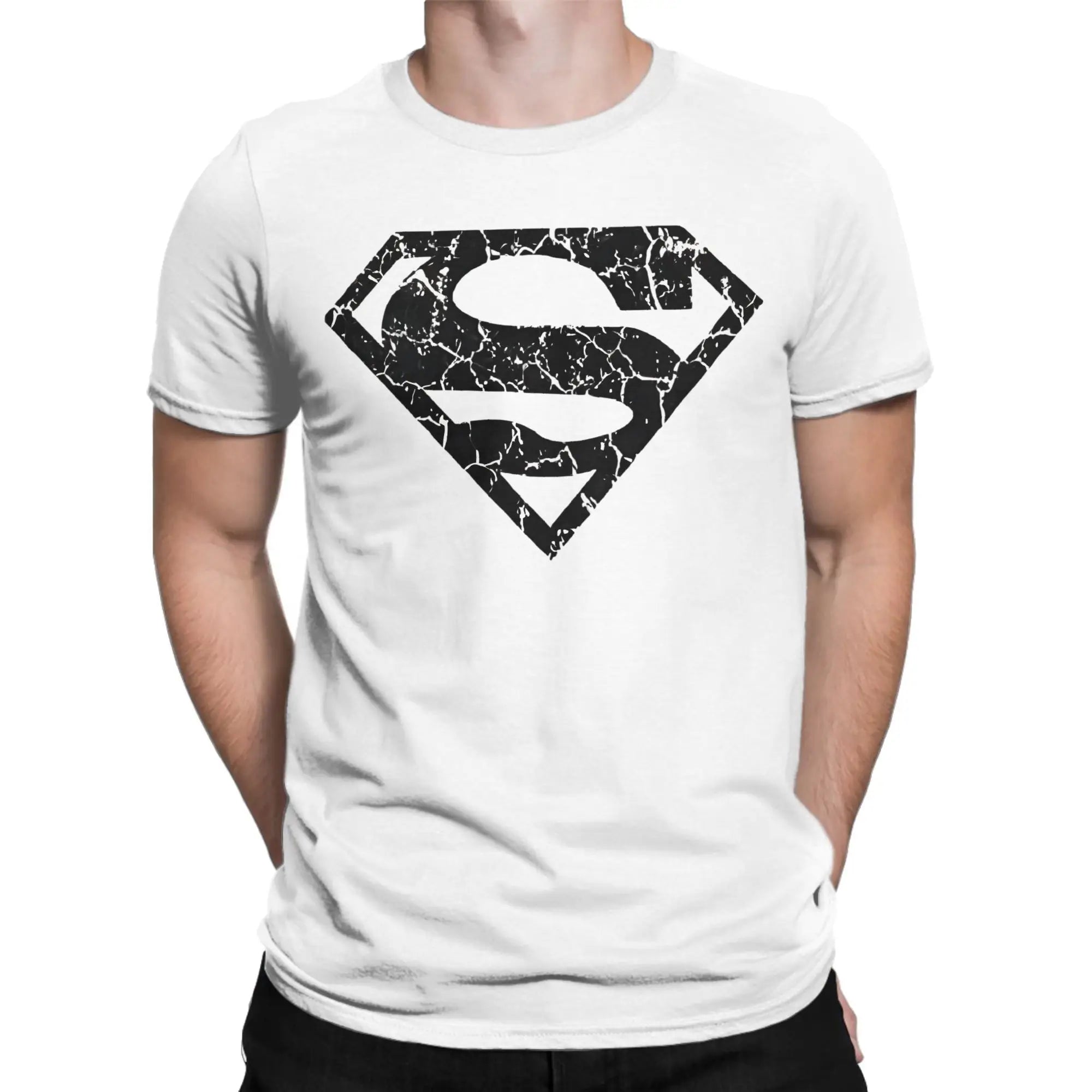 Men Women's Supermans Movie T Shirts Cotton Clothes Vintage Hero Man Short Sleeve Crew Neck Tee Shirt Gift Idea T-Shirt