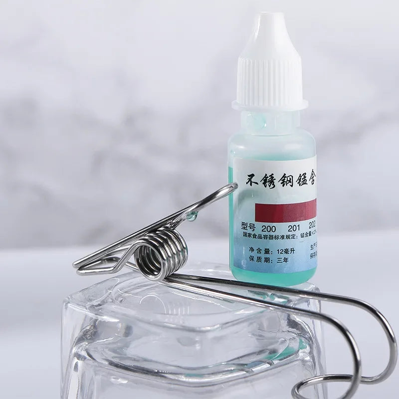 10/20pcs Stainless Steel Clothes Pegs Laundry Storage clip Hooks Photo Clip Bathroom Towel Clip Kitchen Organizer Holder Rack