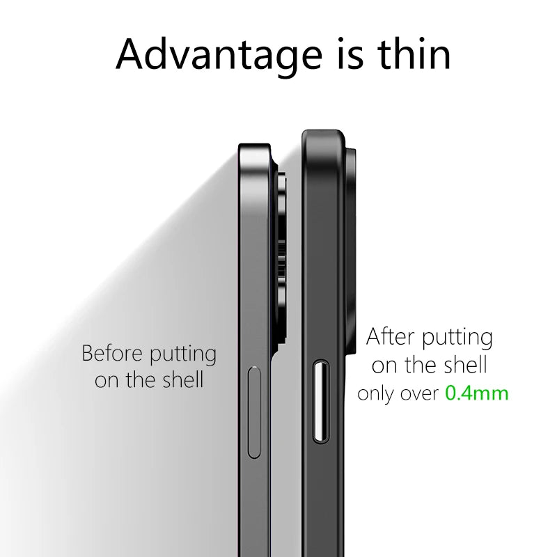 Wlons Magnetic Kevlar Aramid Fiber Cover For iPhone 16 15 14 13 Pro Max 16 15 14 Plus Anti-Drop Anti-Fingerprint Magsafe Case