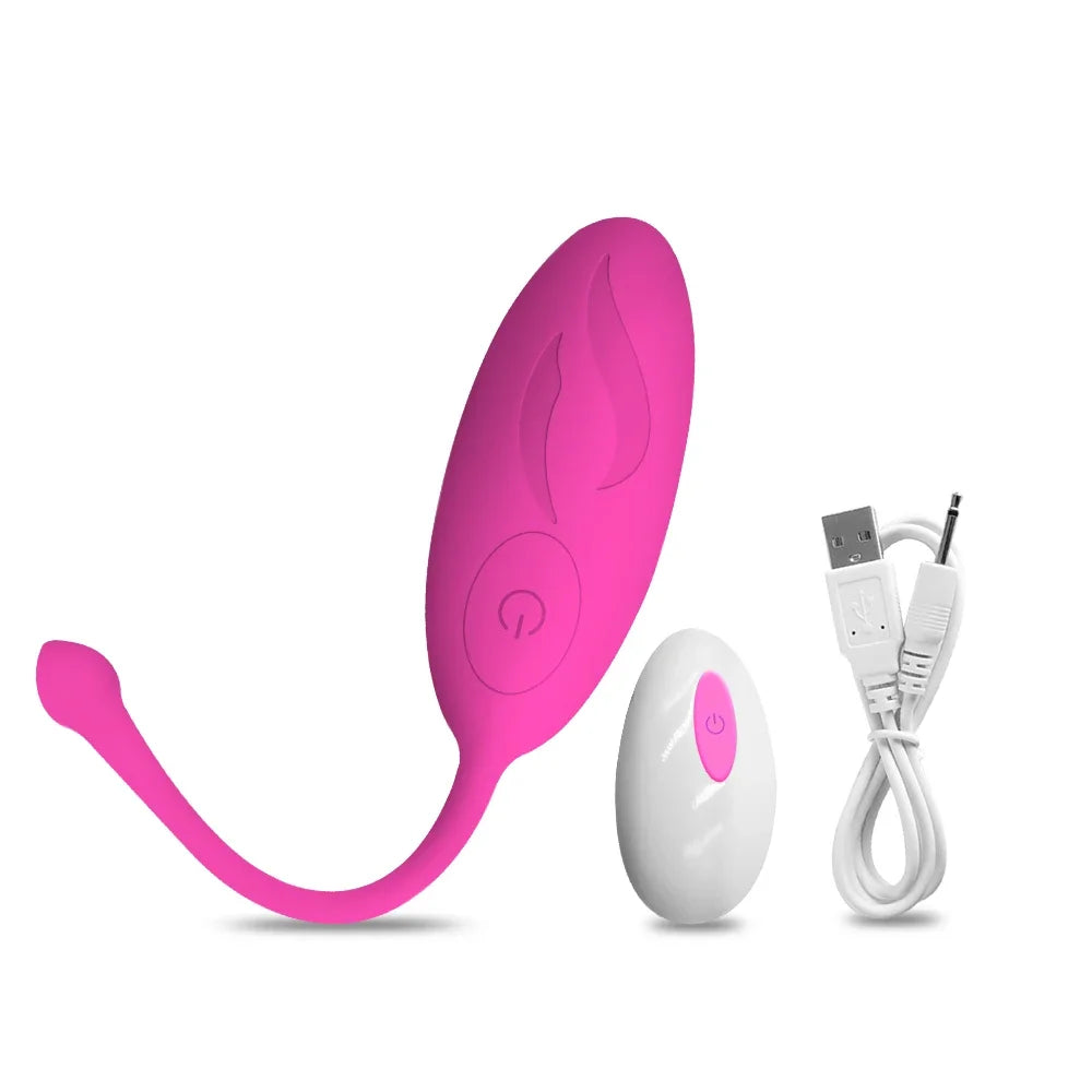 Women Vibrating Egg Vagina Vibrator Remote Control Wearable Panties Vibrator Female Masturbation Interaction Sex Toy for Couples