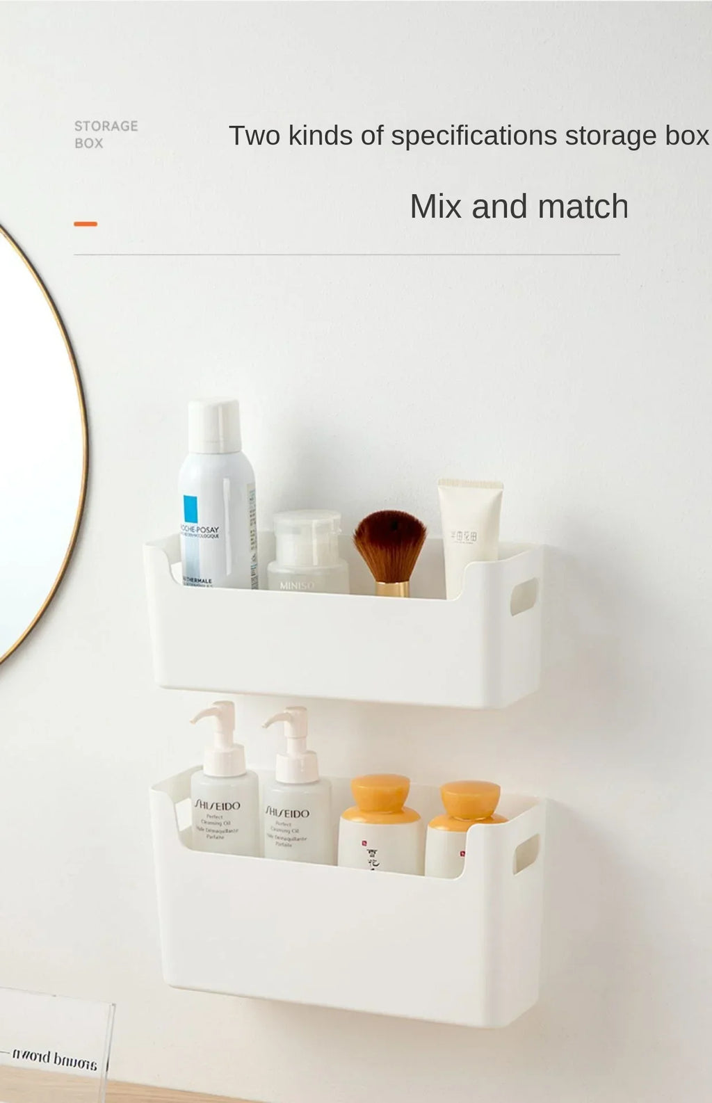 Non Perforated Cling Film Rack Inside Cabinet Wall Shelf Shelves Spice Rack Dish Drying Rack Cabinet Door Organiser for Kitchen