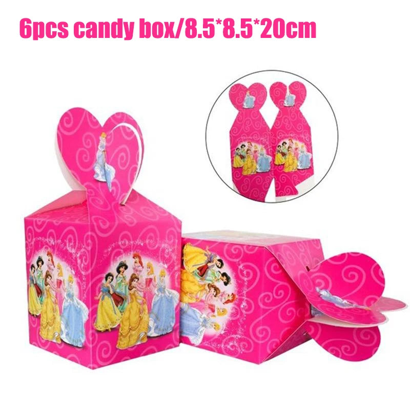 Disney Princess Birthday Party Decorations Girls Child Deco Disney Princess Birthday Plate Napkins Cups Tableware Supplies Setup