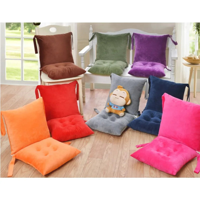 40X80CM Recliner Chair Seat Cushion - With Back Support Indoor Outdoor Pad Garden Patio Home Office Sofa Buttocks Comfort Mat