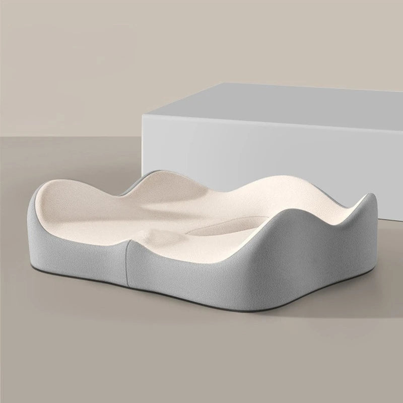 Seat Cushion Ergonomically Designed Memory Sponge Pad Suitable for Office Chairs and Wheelchairs