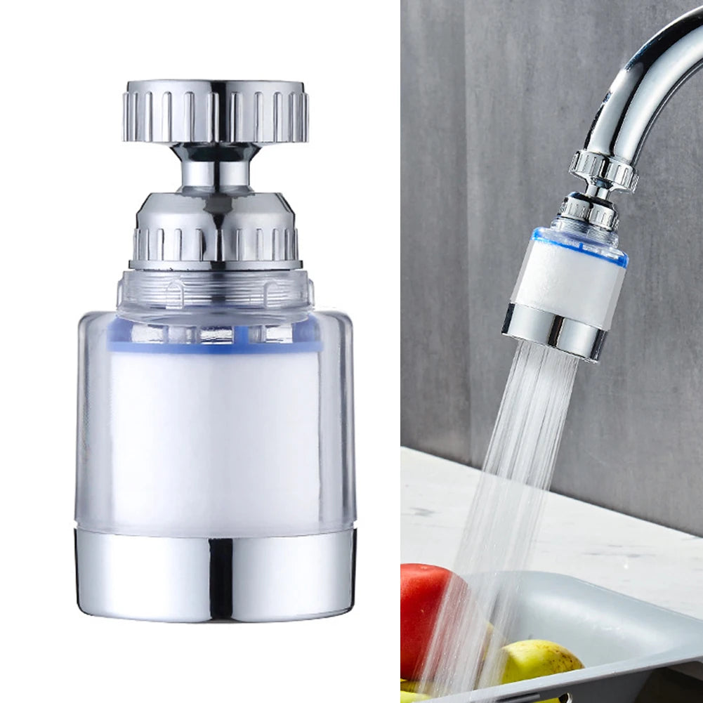 360 Degree Water Filter Tap with PP Cotton Filter Element Tap Extension Interchangeable Filter Element Suitable for Tap
