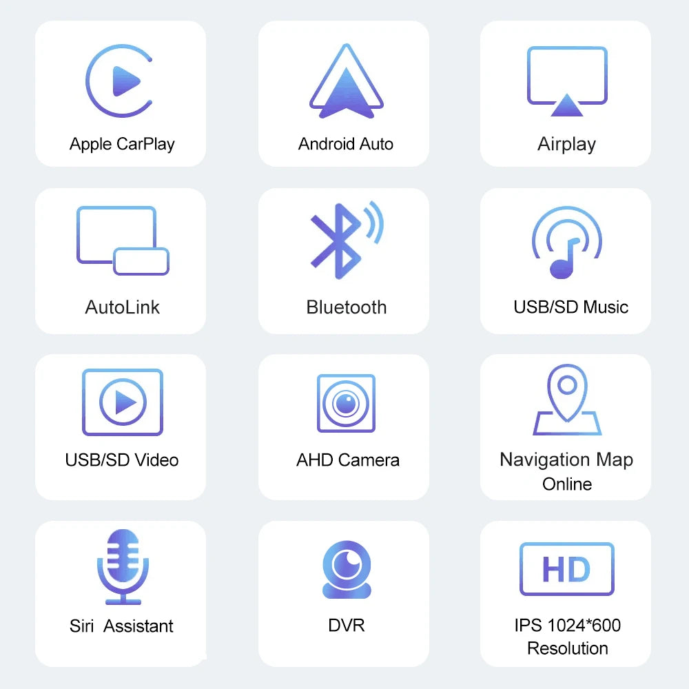 LEHX 6.9 Inch 1DIN Universal MP5 Car Radio Support Wireless Carplay Android AUTO AUX IPS Touch Screen Multimedia Video Player