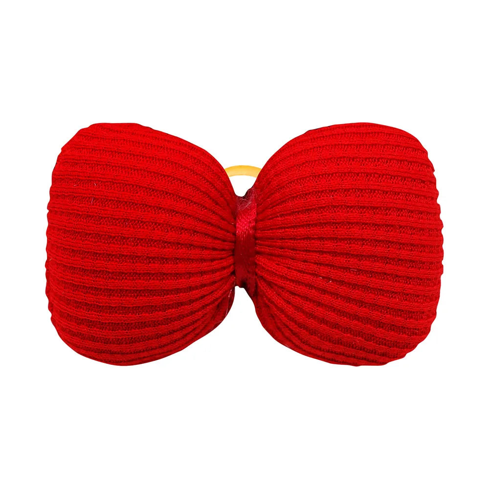 10PCS Small Dogs Bows Hair for Pets Solid Bowknot Boutique Dog Hair Bows Yorkshire Grooming Bows Puppies Accessories