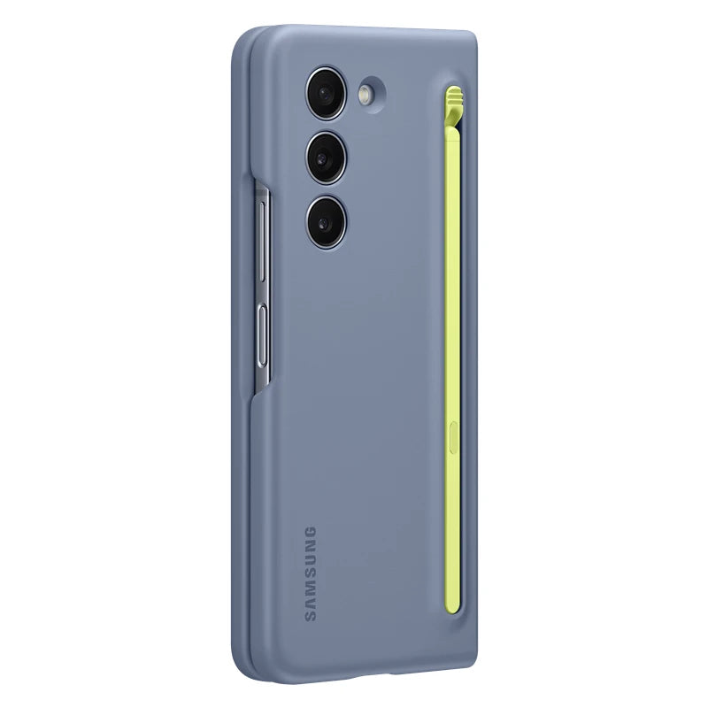 Original Samsung Galaxy Z Fold 5 S Pen Case, Silicone Cover For Z Fold5 Phone With Spen Cases, EF-OF94P