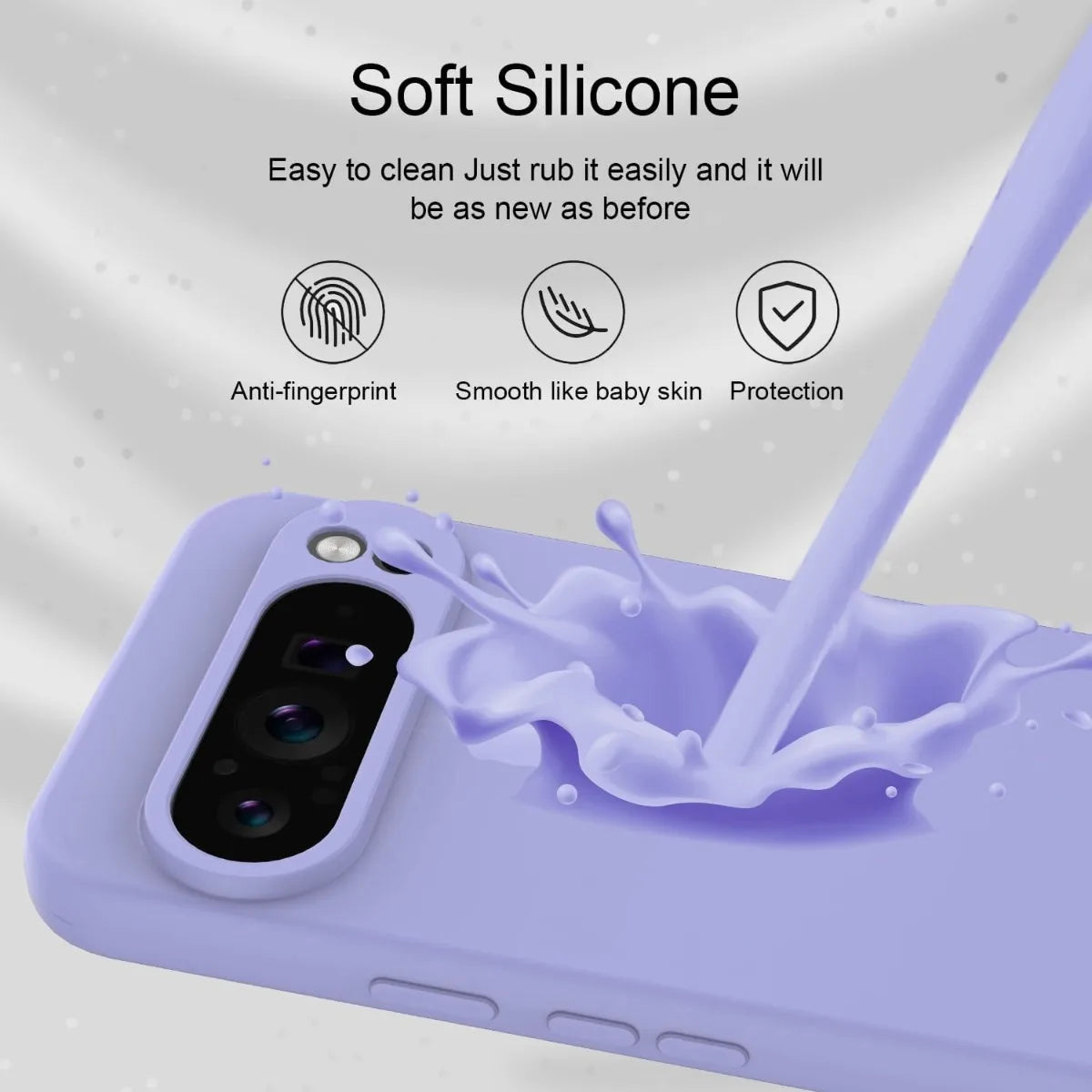 High Quality Skin-friendly Soft Silicone Anti-Drop Phone Case For Google Pixel 10 Pro XL 9 8 7 9A 8A 7A Shockproof Protect Cover