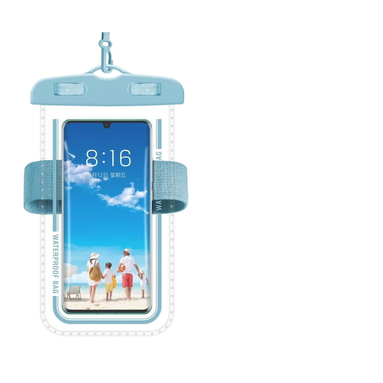 IPX8 30m Waterproof Phone Bag Pouch Case For Apple iPhone Xiaomi Samsung Swimming Diving Clear Armband Touchable Lanyard