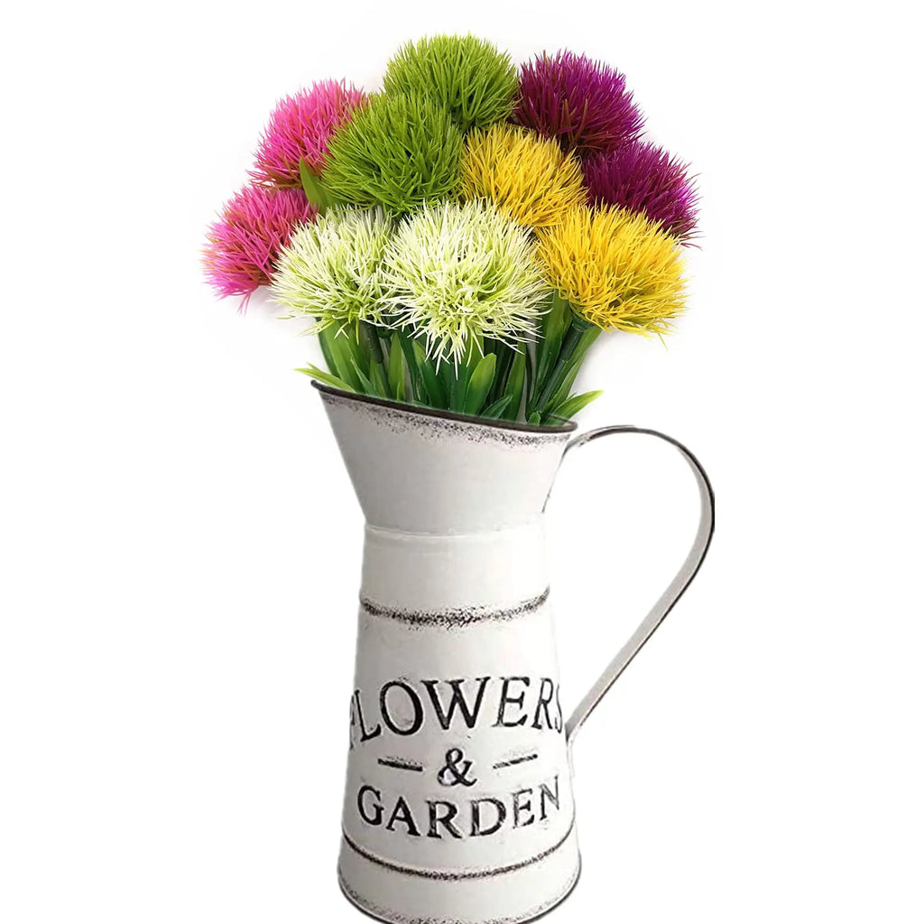 10pcs Artificial Dandelion Flowers Plastic Plants Wedding Indoor  Home Room Arrangements Party Decoration Artificial Flowers