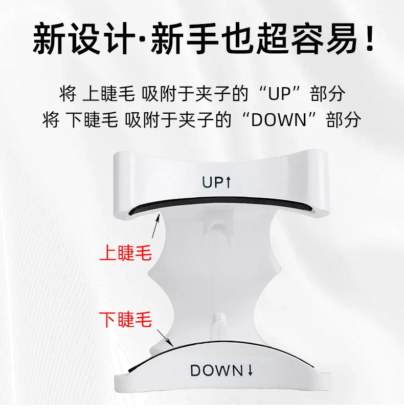 2Pairs Magnetic Eyelashes 3D Natural False Eyelash Reusable Easy Wear Eye Makeup Set Gluee-free Lashes