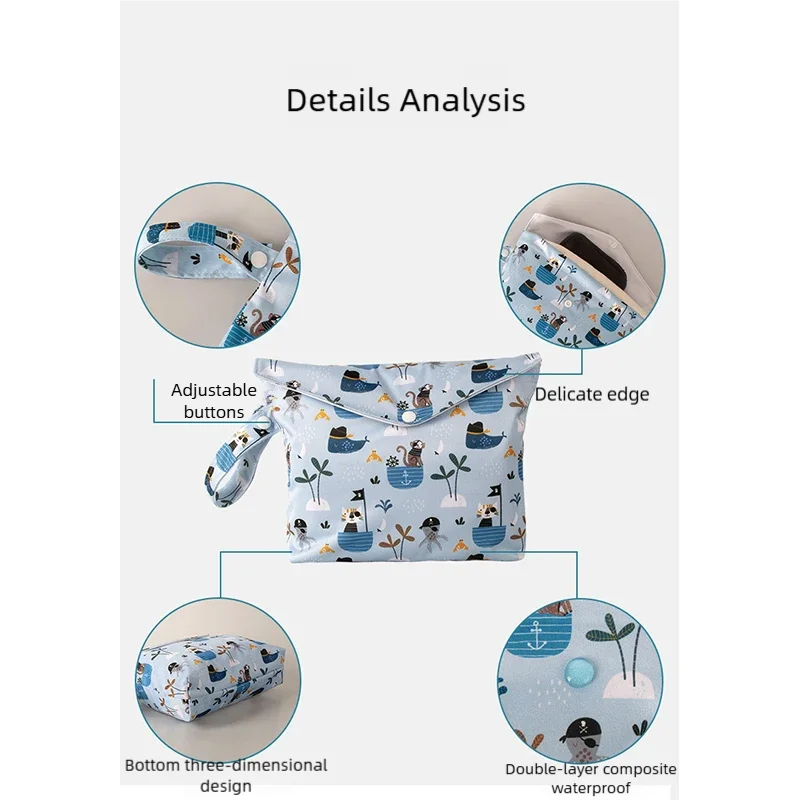 Versatile Portable Storage Bag with Sealing Lid - Waterproof & Moisture-Proof, Ideal for Outdoor Travel & Home Organization