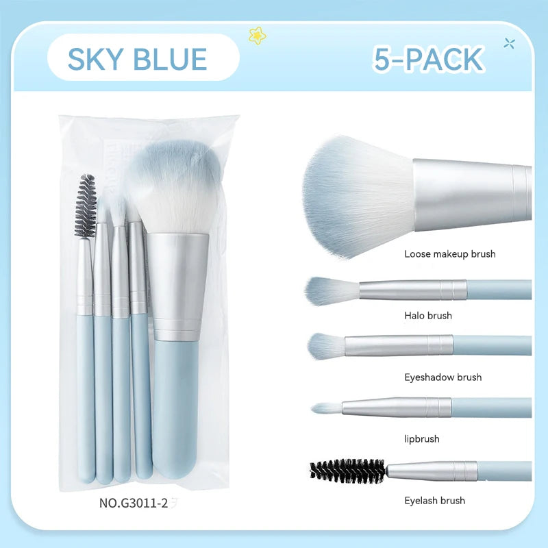 Life Girls Makeup Brush Set,Powder brush, eyeshadow brush, detail brush,Beginner's full set of brushes,