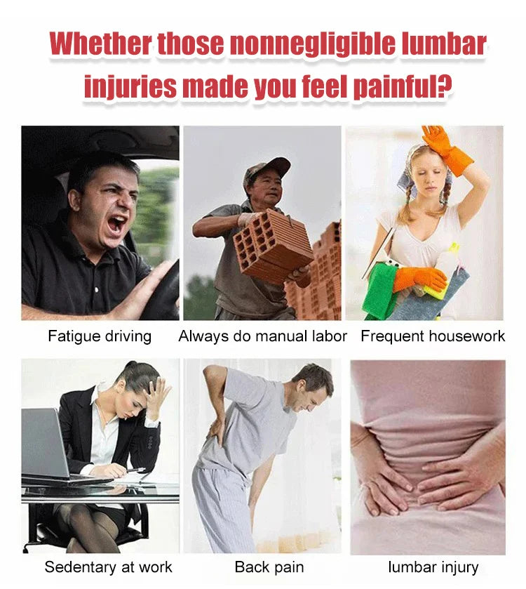 Home Portable Summer Ice Silk Cushion Multifunctional Detachable Waist Cushion