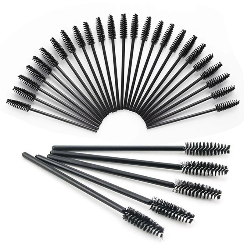 500/1000PCS Eyelashes Brushes Set Wholesaler Disposable Lash Mascara Brush Lashes Extension Eyebrow Wands Applicator Makeup Tool