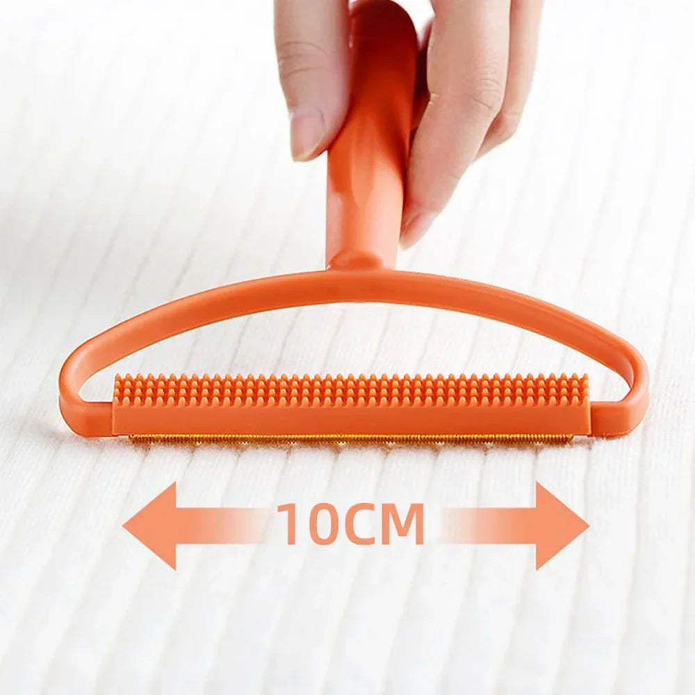 1-50Pcs Clothes Hair Scraper Pet Manual Lint Removal Coat Clothes Double Sided Hair Removal Shaver Brush Tool for Carpet Wool